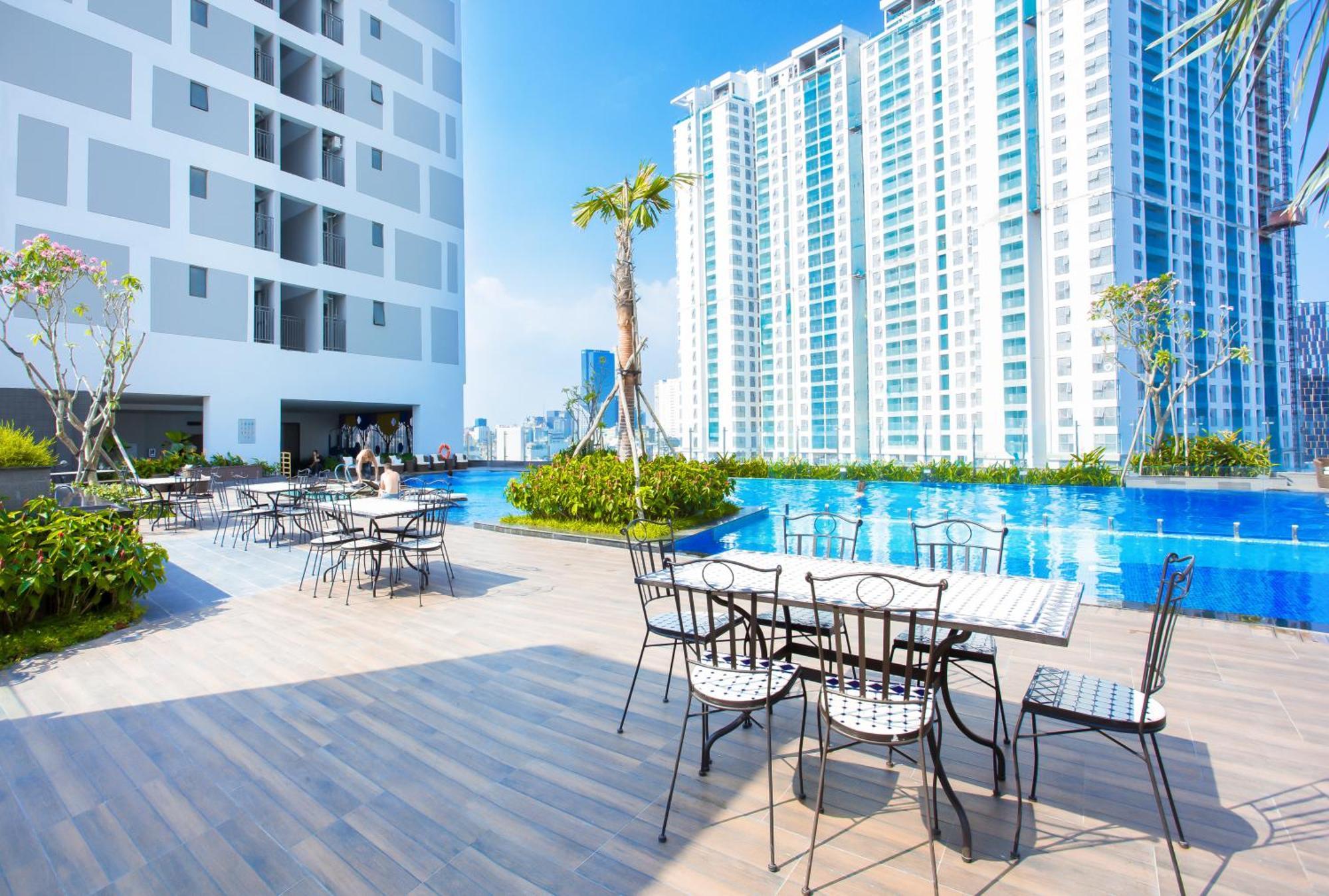 Aloha Saigon Apartment - Rivergate Residence Ho Či Minovo Město Exteriér fotografie
