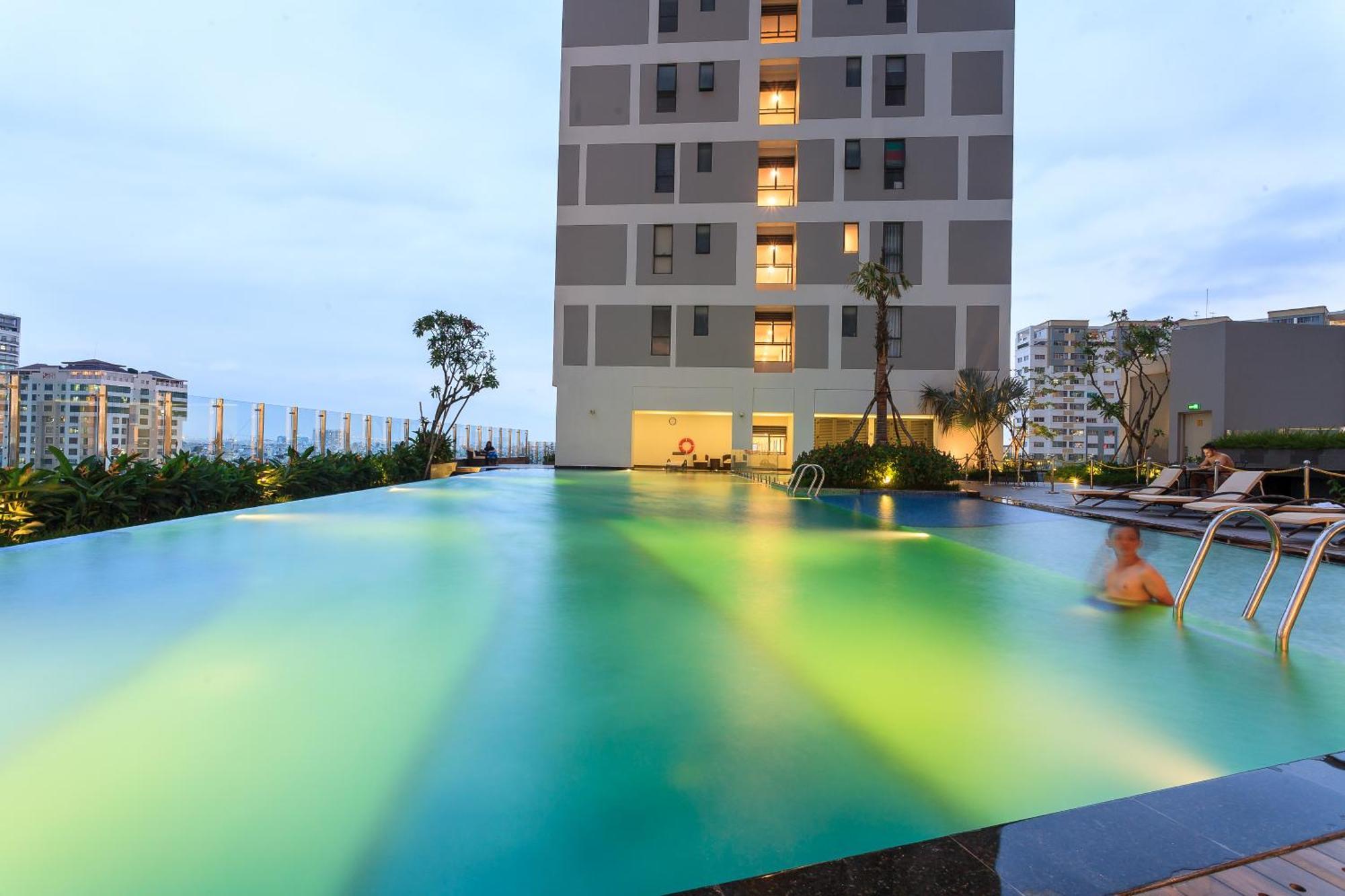 Aloha Saigon Apartment - Rivergate Residence Ho Či Minovo Město Exteriér fotografie